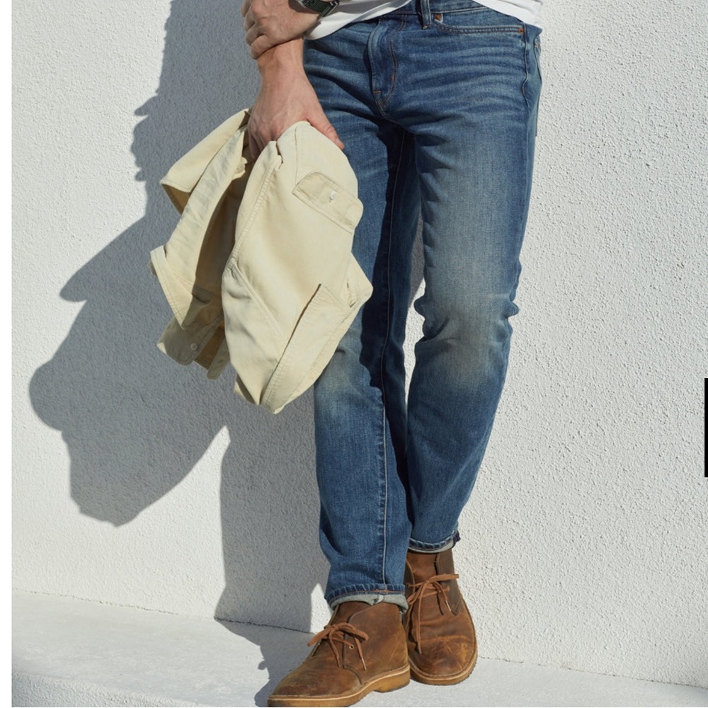 Outerknown S.E.A Ambassador Slim Fit Jeans. Worn Indigo 31 x 32